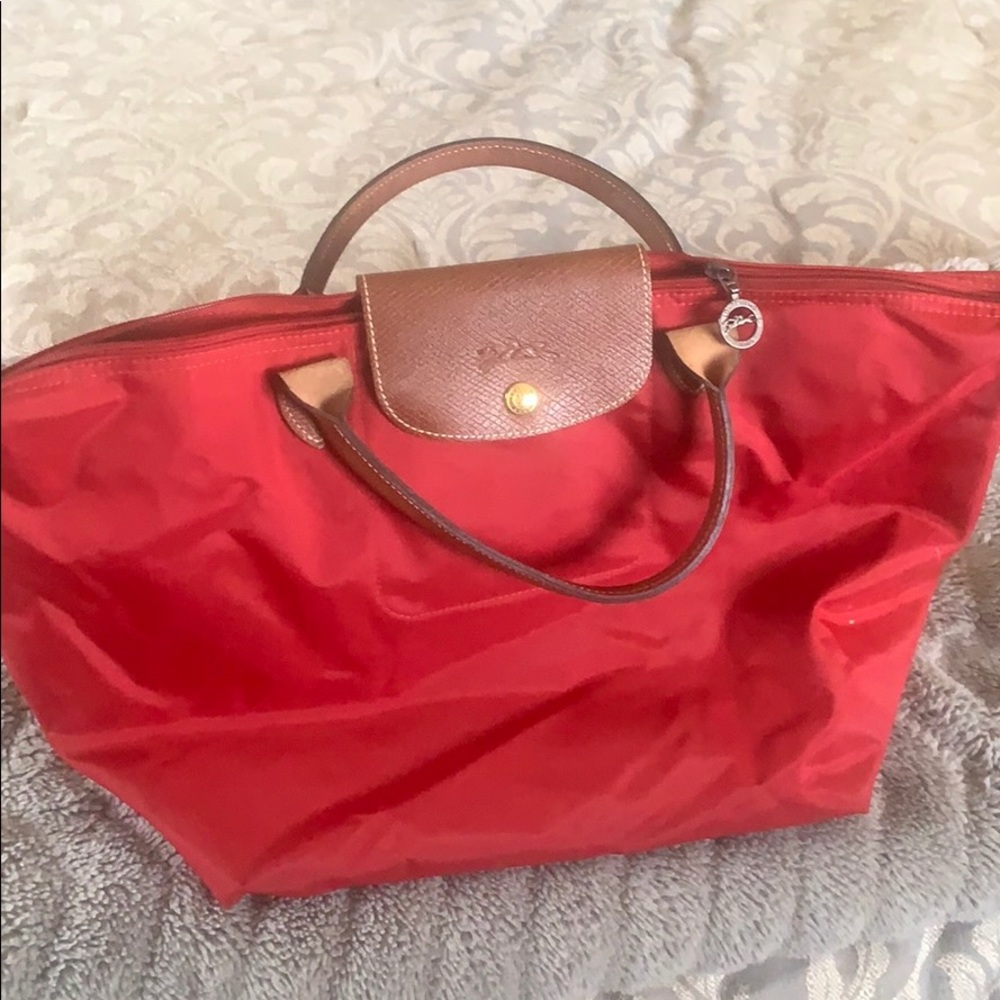 Red medium Long Champ